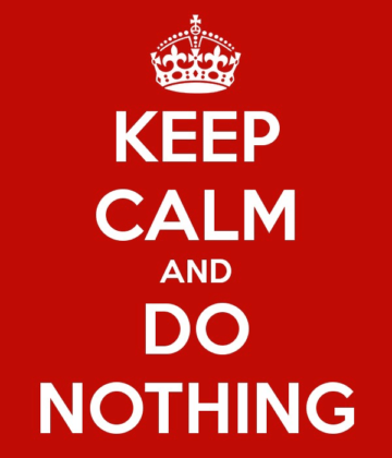 google core update - keep calm and do nothing